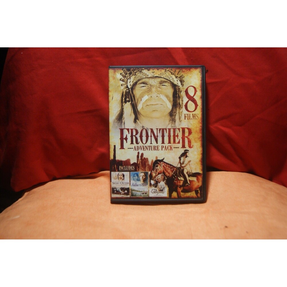 Frontier Adventure Pack 8 Films DVD Westerns Adventure Films